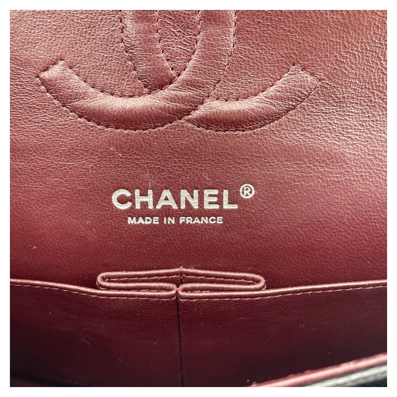 シャネル CHANEL マトラッセ25 A01112 15番台 ブラック SV金具 キャビアスキン レディース ショルダーバッグ