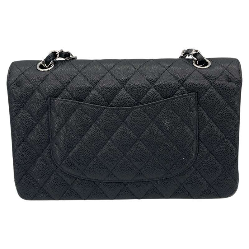 シャネル CHANEL マトラッセ25 A01112 15番台 ブラック SV金具 キャビアスキン レディース ショルダーバッグ