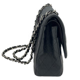 シャネル CHANEL マトラッセ25 A01112 18番台 ブラック SV金具 キャビアスキン レディース ショルダーバッグ