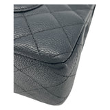 シャネル CHANEL マトラッセ25 A01112 18番台 ブラック SV金具 キャビアスキン レディース ショルダーバッグ