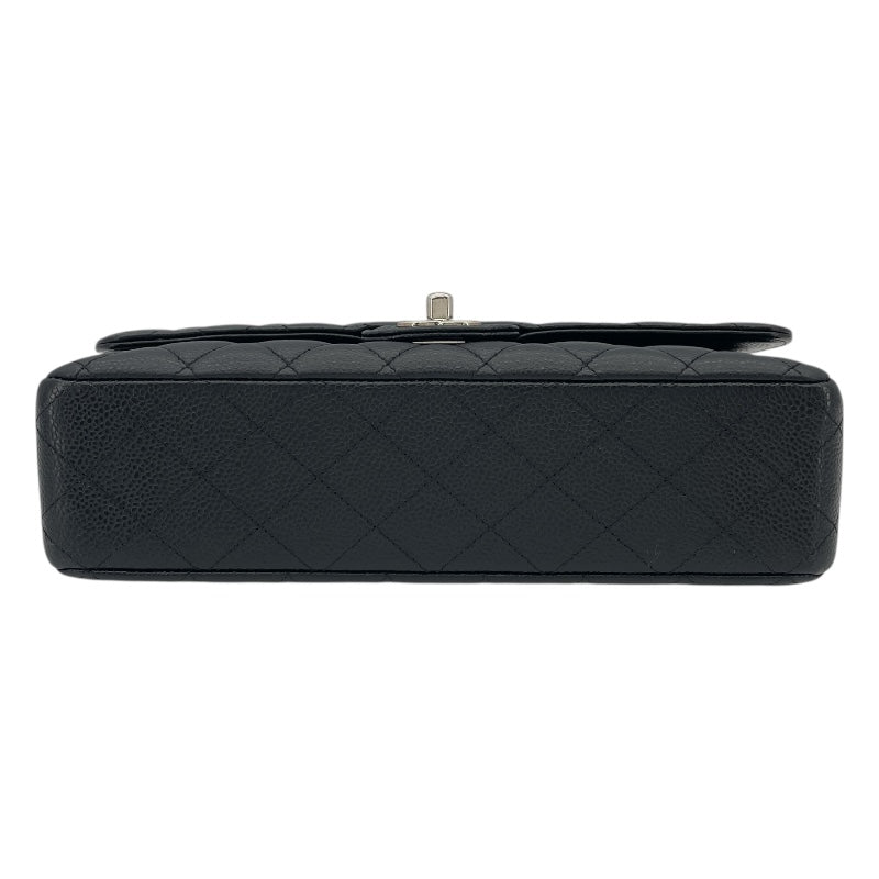 シャネル CHANEL マトラッセ25 A01112 18番台 ブラック SV金具 キャビアスキン レディース ショルダーバッグ