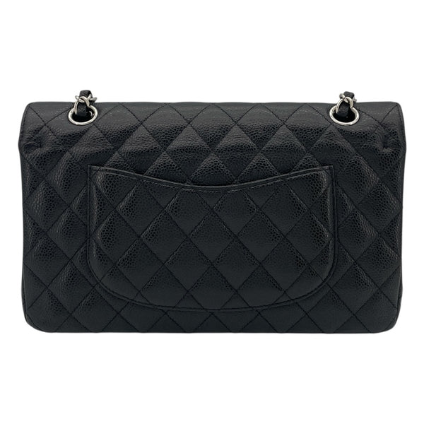 シャネル CHANEL マトラッセ25 A01112 18番台 ブラック SV金具 キャビアスキン レディース ショルダーバッグ