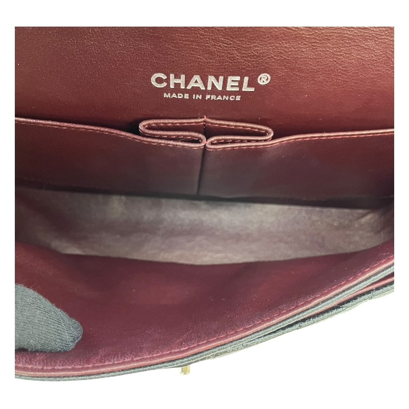 シャネル CHANEL マトラッセ25 A01112 16番台 ブラック SV金具 キャビア レディース ショルダーバッグ