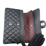 シャネル CHANEL マトラッセ25 A01112 16番台 ブラック SV金具 キャビア レディース ショルダーバッグ