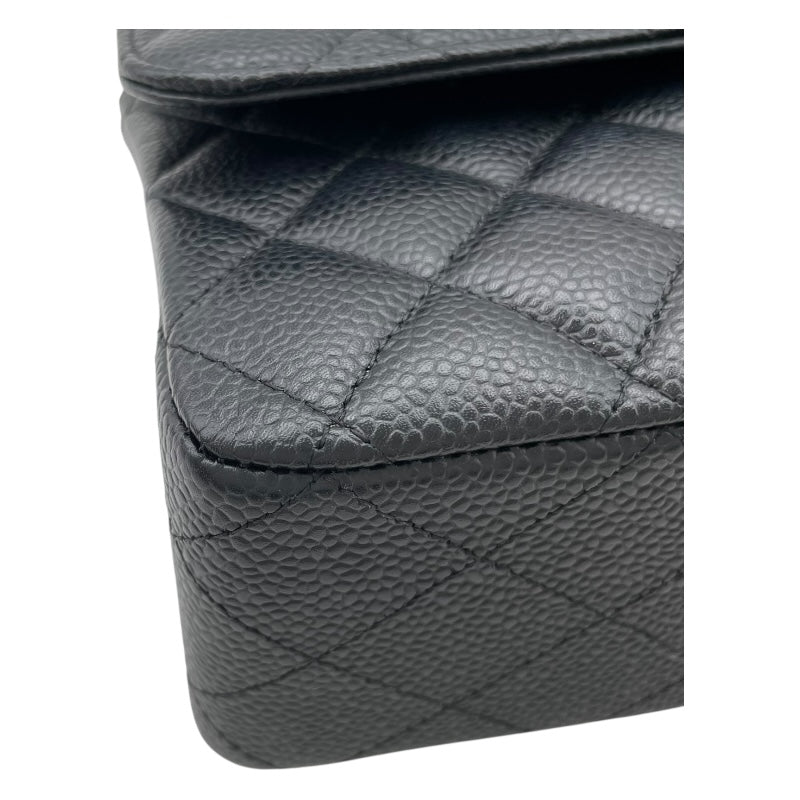 シャネル CHANEL マトラッセ25 A01112 16番台 ブラック SV金具 キャビア レディース ショルダーバッグ