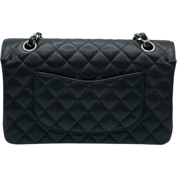 シャネル CHANEL マトラッセ25 A01112 21番台 ブラック SV金具 キャビア レディース ショルダーバッグ
