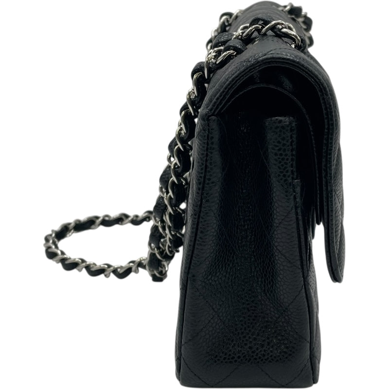 シャネル CHANEL マトラッセ25 A01112 21番台 ブラック SV金具 キャビア レディース ショルダーバッグ