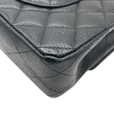 シャネル CHANEL マトラッセ25 A01112 21番台 ブラック SV金具 キャビア レディース ショルダーバッグ