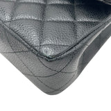 シャネル CHANEL マトラッセ25 A01112 21番台 ブラック SV金具 キャビア レディース ショルダーバッグ