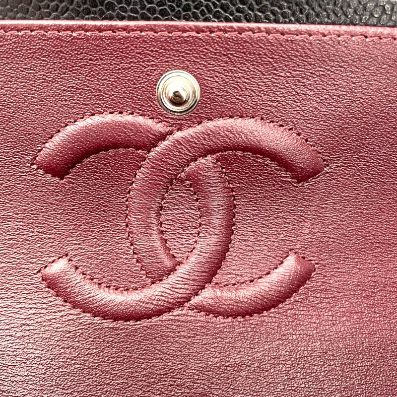 シャネル CHANEL マトラッセ25 A01112 ブラック SV金具 キャビアスキン レディース ショルダーバッグ