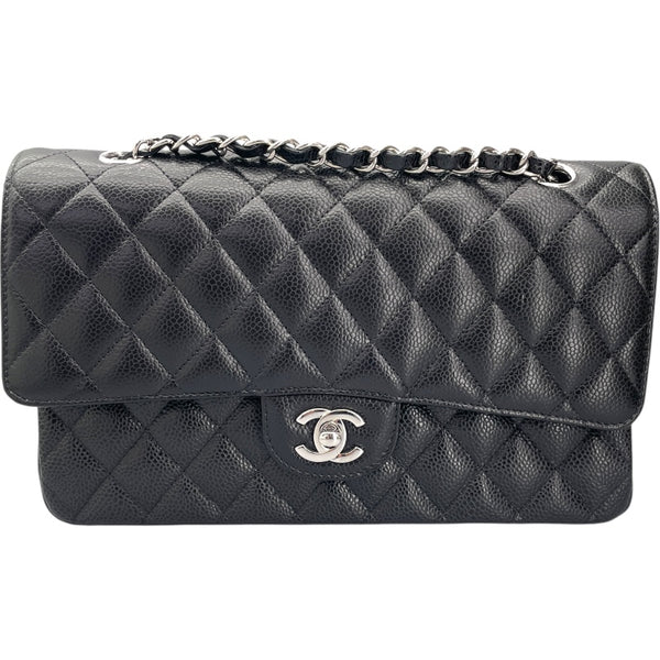 シャネル CHANEL マトラッセ25 A01112 ブラック SV金具 キャビアスキン レディース ショルダーバッグ