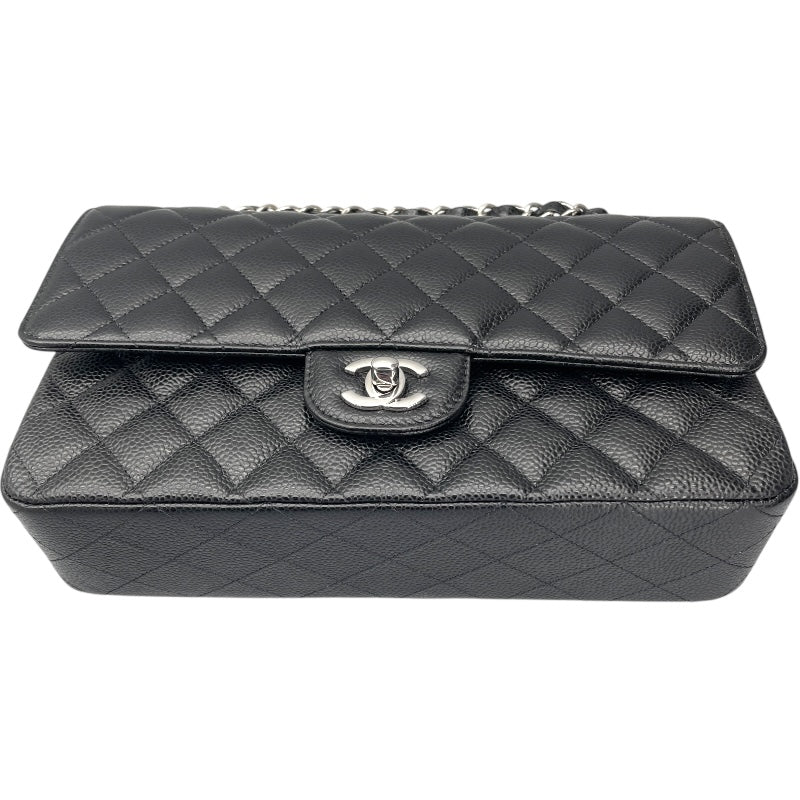 シャネル CHANEL マトラッセ25 A01112 ブラック SV金具 キャビアスキン レディース ショルダーバッグ