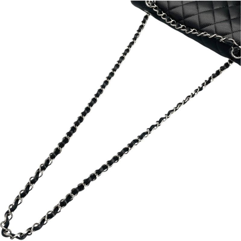 シャネル CHANEL マトラッセ25 A01112 ブラック SV金具 キャビアスキン レディース ショルダーバッグ