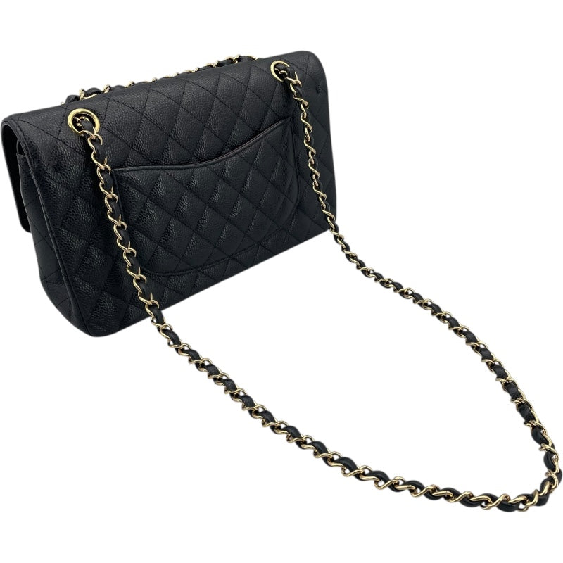 シャネル CHANEL マトラッセ25 A01112 28番台 ブラック GD金具 キャビア レディース ショルダーバッグ