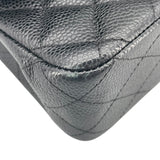 シャネル CHANEL マトラッセ25 A01112 28番台 ブラック GD金具 キャビア レディース ショルダーバッグ