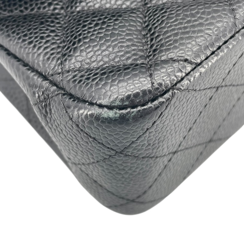 シャネル CHANEL マトラッセ25 A01112 28番台 ブラック GD金具 キャビア レディース ショルダーバッグ