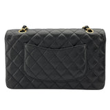 シャネル CHANEL マトラッセ25 A01112 21番台 ブラック GD金具 キャビアスキン レディース ショルダーバッグ
