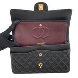 シャネル CHANEL マトラッセ25 A01112 21番台 ブラック GD金具 キャビアスキン レディース ショルダーバッグ