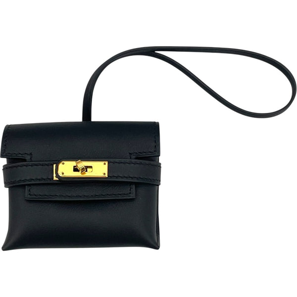 エルメス HERMES ケリーフェスティバル W刻 ブラック GD金具 スイフト レディース その他小物