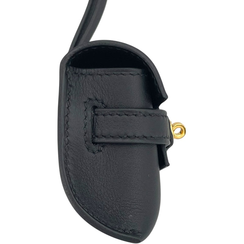 エルメス HERMES ケリーフェスティバル W刻 ブラック GD金具 スイフト レディース その他小物