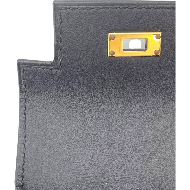 エルメス HERMES ケリーフェスティバル W刻 ブラック GD金具 スイフト レディース その他小物