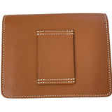 エルメス HERMES ルリ スリム U刻印 ゴールド/ライム エバーカラー レディース コインケース