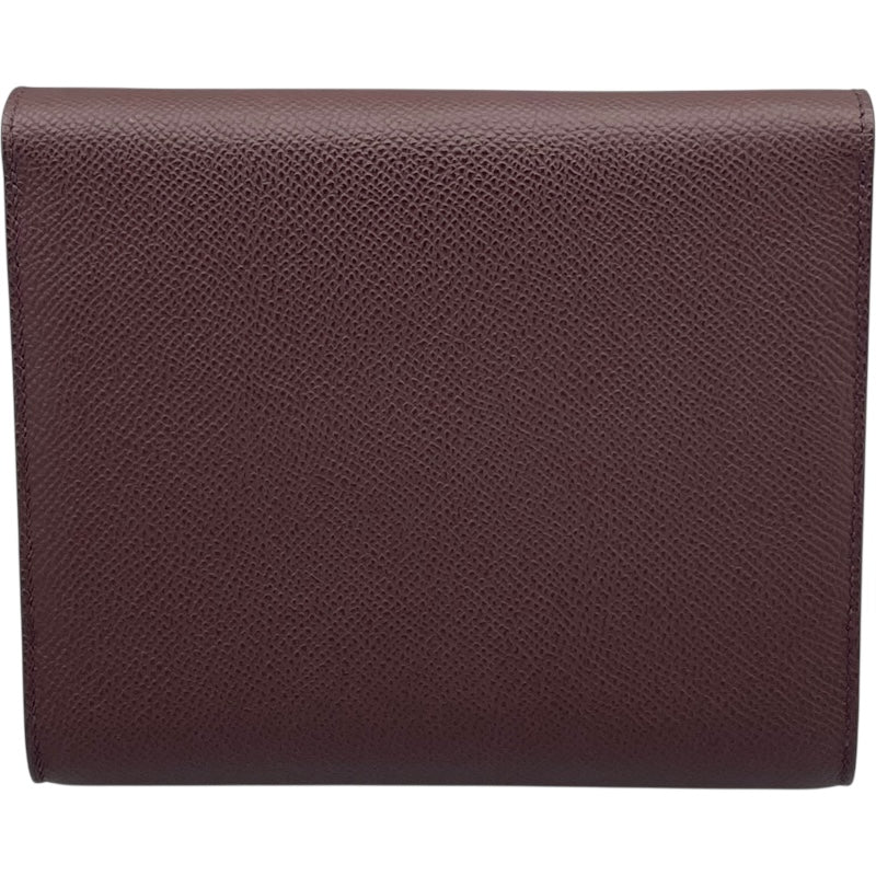 エルメス HERMES クリック16 U刻 ルージュセリエ SV金具 エプソン レディース ショルダーバッグ