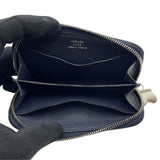 エルメス HERMES ジップアンドゴー U刻 ブルーニュイ SV金具 エバーカラー ユニセックス コインケース