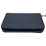 エルメス HERMES ジップアンドゴー U刻 ブルーニュイ SV金具 エバーカラー ユニセックス コインケース