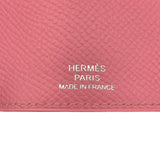 エルメス HERMES べアンキーケース4 X刻 ローズコンフェッティ SV金具 エプソン レディース キーケース