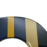 エルメス HERMES イスム・ポップGM ブラックxベージュxブルー バッファローホーン アクセサリー