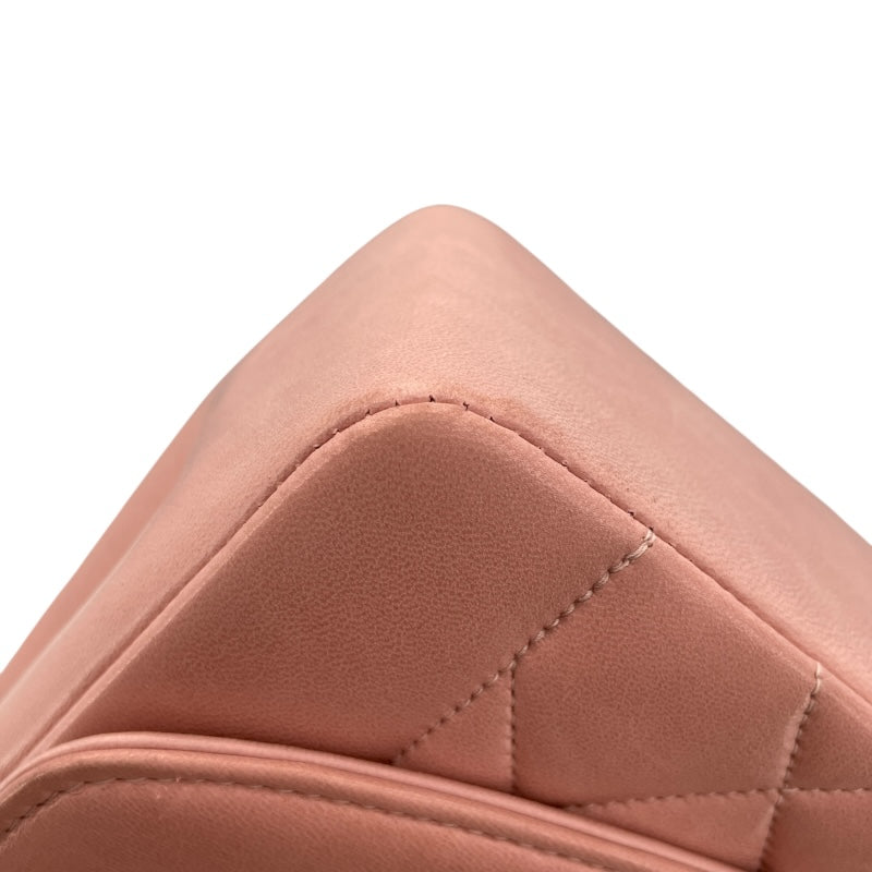 シャネル CHANEL ダイアナ25 A01165 2番台 ピンク GD金具 ラムスキン レディース ショルダーバッグ