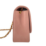 シャネル CHANEL ダイアナ25 A01165 2番台 ピンク GD金具 ラムスキン レディース ショルダーバッグ