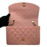 シャネル CHANEL ダイアナ25 A01165 2番台 ピンク GD金具 ラムスキン レディース ショルダーバッグ