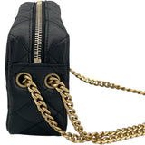 シャネル CHANEL カメラバッグ ブラック GD金具 ラム レディース ショルダーバッグ