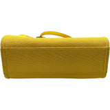 シャネル CHANEL ドーヴィルPM 31番台 イエロー SV金具 キャンバス レディース ショルダーバッグ