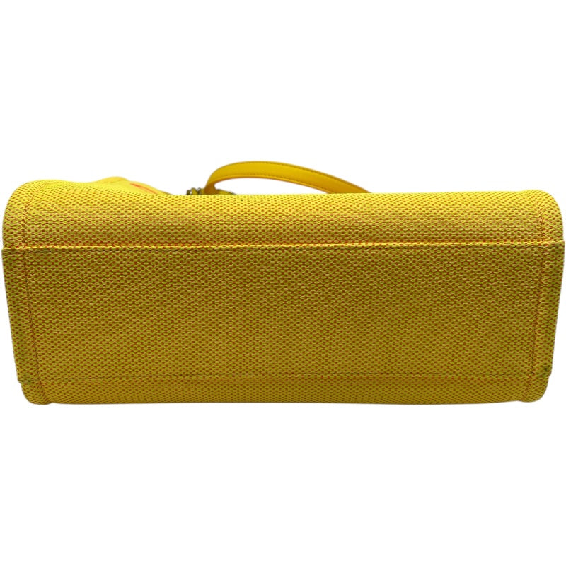 シャネル CHANEL ドーヴィルPM 31番台 イエロー SV金具 キャンバス レディース ショルダーバッグ