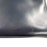 エルメス HERMES ケリー28 内縫い 〇O刻印　(1985年製) ブルーインディゴ　ゴールド金具 ボックスカーフ レディース ショルダーバッグ