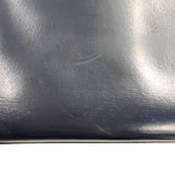 エルメス HERMES ケリー28 内縫い 〇O刻印　(1985年製) ブルーインディゴ　ゴールド金具 ボックスカーフ レディース ショルダーバッグ