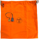 エルメス HERMES ケリー28 内縫い 〇O刻印　(1985年製) ブルーインディゴ　ゴールド金具 ボックスカーフ レディース ショルダーバッグ