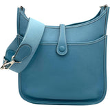 エルメス HERMES エブリン2 PM ブルージーン SV金具 トリヨン レディース ショルダーバッグ