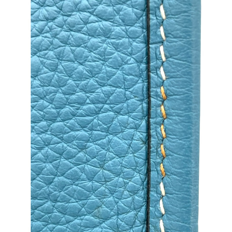 エルメス HERMES エブリン2 PM ブルージーン SV金具 トリヨン レディース ショルダーバッグ