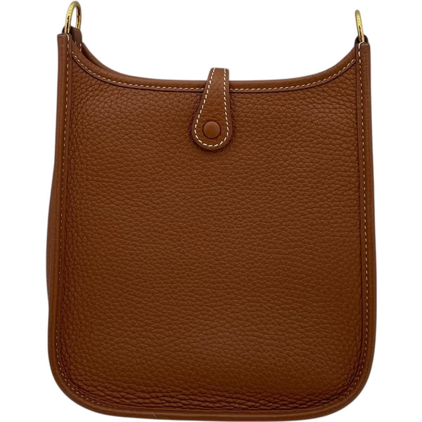 エルメス HERMES エヴリンTPM U刻 ゴールド GD金具 トリヨン レディース ショルダーバッグ