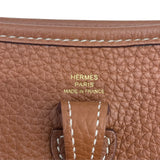 エルメス HERMES エヴリンTPM U刻 ゴールド GD金具 トリヨン レディース ショルダーバッグ