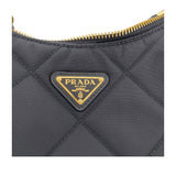 プラダ PRADA Re-Nylon ショルダーバッグ 1BC204 ブラック　GD金具 ナイロン レディース ショルダーバッグ