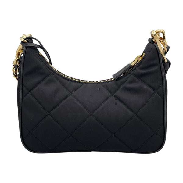 プラダ PRADA Re-Nylon ショルダーバッグ 1BC204 ブラック　GD金具 ナイロン レディース ショルダーバッグ
