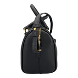 サンローラン SAINT LAURENT ベイビー ダッフル 330958 ブラック GD金具 レザー レディース ハンドバッグ