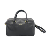 サンローラン SAINT LAURENT ベイビー ダッフル 330958 ブラック GD金具 レザー レディース ハンドバッグ