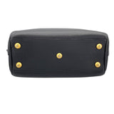 サンローラン SAINT LAURENT ベイビー ダッフル 330958 ブラック GD金具 レザー レディース ハンドバッグ