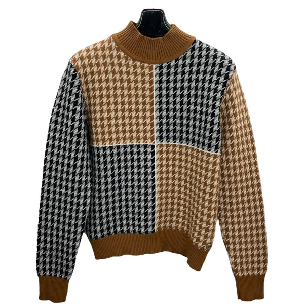 エルメス HERMES カシミヤモックネックセーター ブラウン カシミヤ レディース セーター